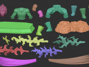 vegeta hakaishin 3d print model 3D Print Model