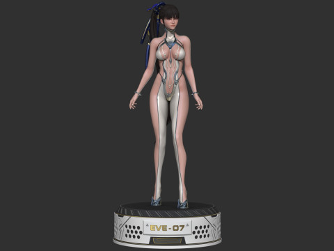 Stellar Blade EVE - 07 3D print model 3D 프린트 모델