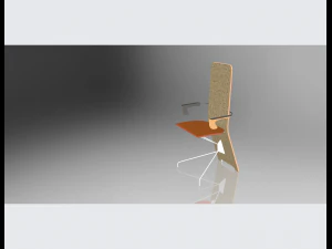 cafe chair 3D Model