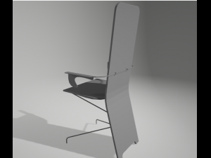 cafe chair Modelo 3D