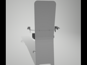 cafe chair Modelo 3D