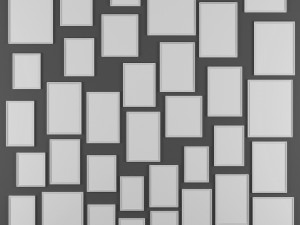 photo frame 3Dモデル