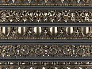 decorative plaster 3D 모델