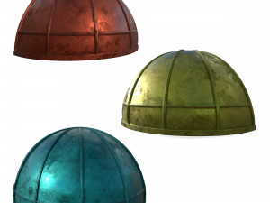 awning kitbash collection 3D Model