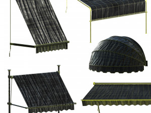 awning kitbash 02 Model 3D