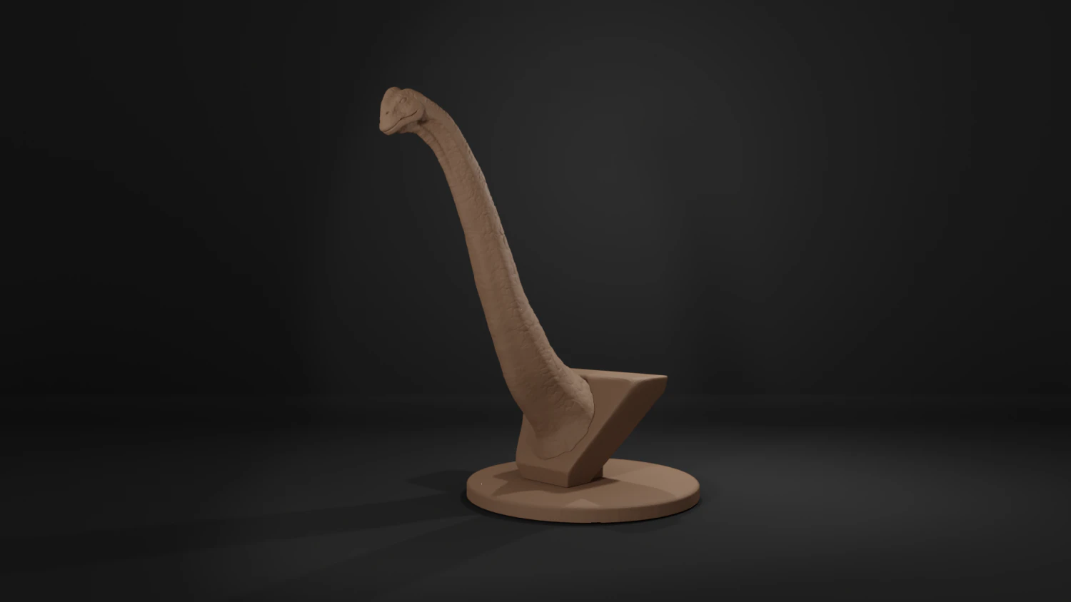 argentinossauro bust 3d 3D Print Model .c4d .max .obj .3ds .fbx .stl .blend 