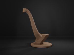 argentinossauro bust 3d Modelo de Impressão 3D
