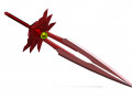 red sword 3D-Modell