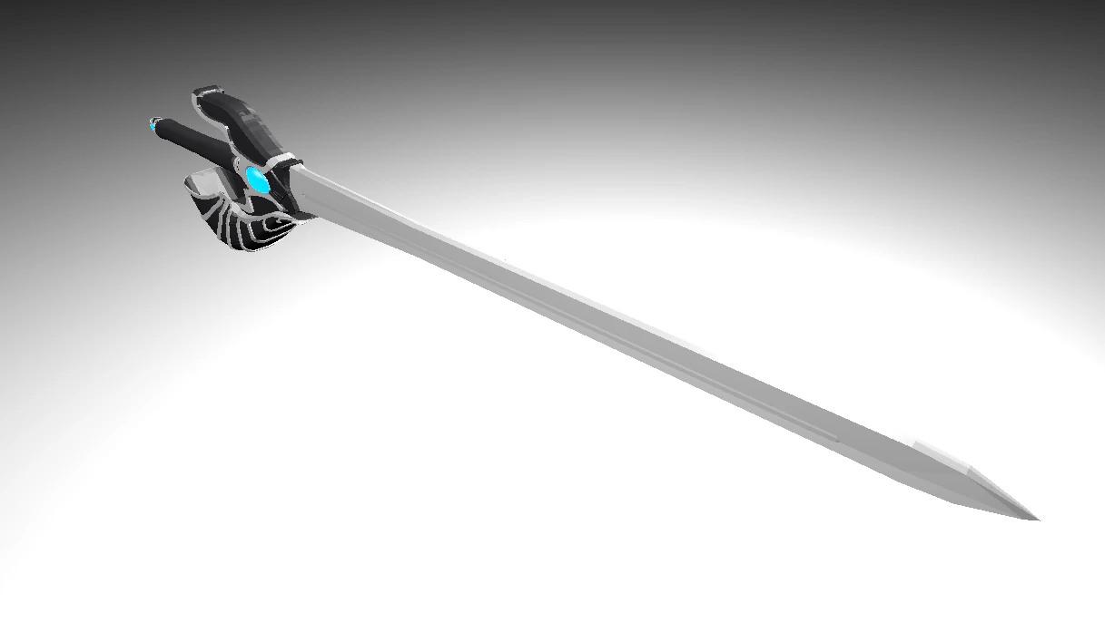 syaoran sword 3D Model .c4d .max .obj .3ds .fbx .stl .blend 