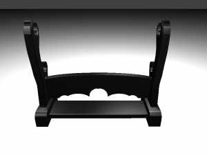 katana stand 3D Model