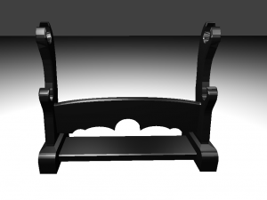 katana stand 3D Model