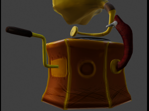 gramophone Modelo 3D
