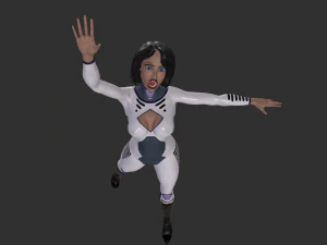 LatexGirl Modello 3D