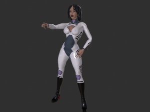 LatexGirl 3D Model