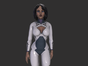 LatexGirl 3D Model