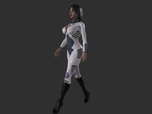LatexGirl 3D Model