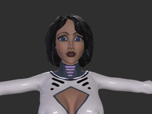 LatexGirl 3D Model