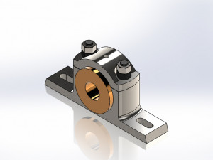 plummer block 3D Модель