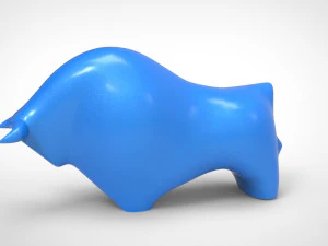 vaca Modelo de Impressão 3D