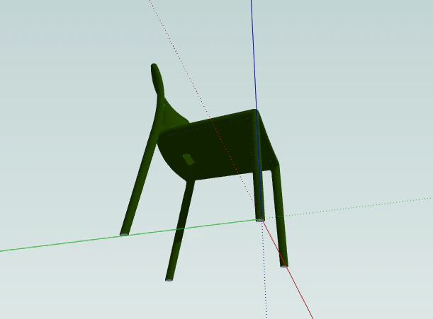 cadeira Modelo 3D .c4d .max .obj .3ds .fbx .stl .blend