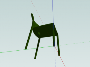 chair 3D 모델