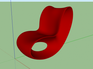 modern chair Modelo 3D