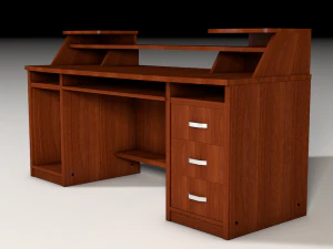 Computertisch 3D Modell