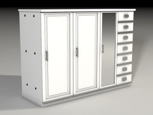 bedroom cupboard 3D Model