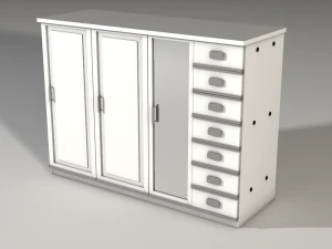 bedroom cupboard 3D Model