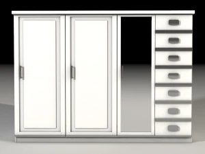 bedroom cupboard 3D Model
