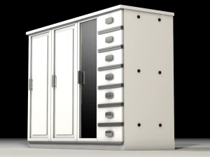 bedroom cupboard 3D Model