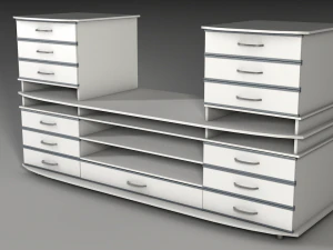 credenza Modello 3D