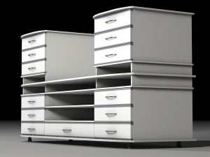 credenza Modello 3D