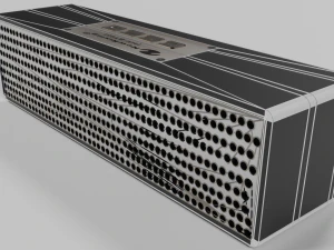 бездротовий динамік з низьким полі 3D Модель