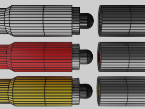 rca plug-low poly 3D Model