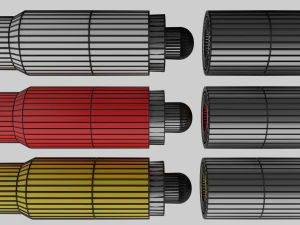 rca plug-low poly 3D Model