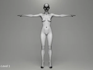 D&oacute;ris Modelo 3D