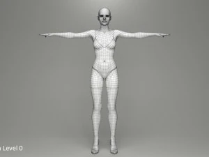 D&oacute;ris Modelo 3D