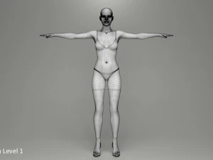 D&oacute;ris Modelo 3D