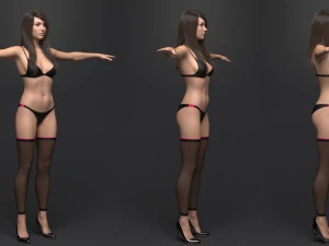 D&oacute;ris II Modelo 3D