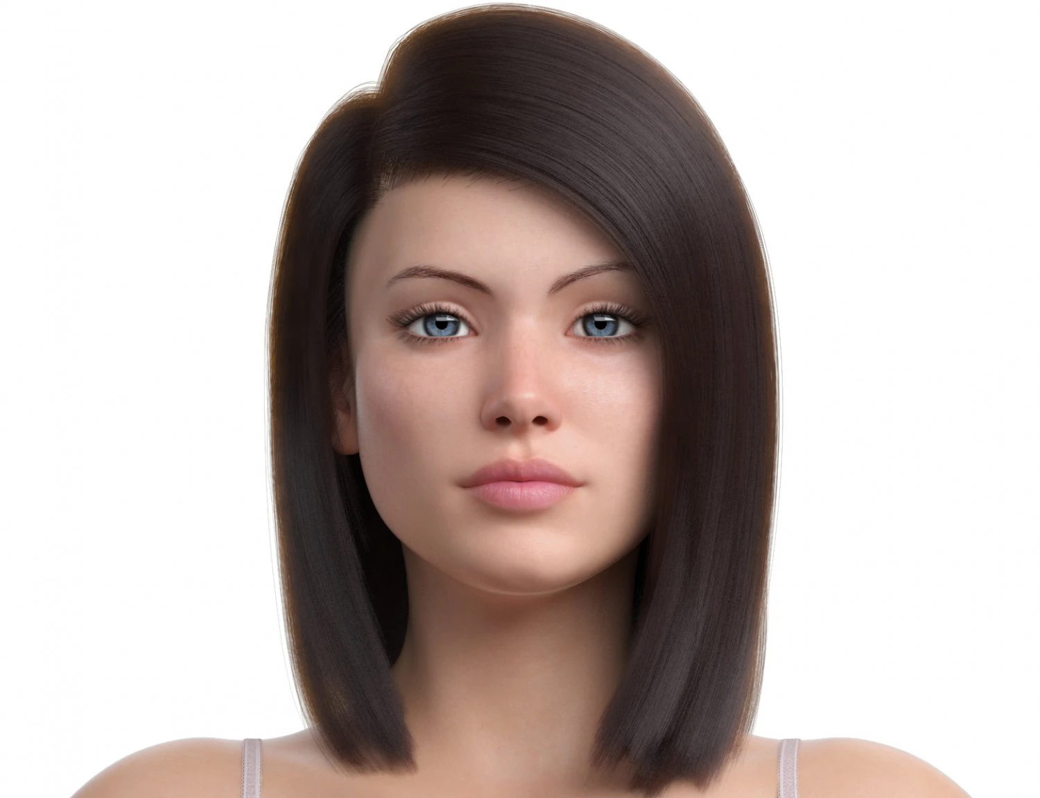 Eliza 3D Model .c4d .max .obj .3ds .fbx .stl .blend 