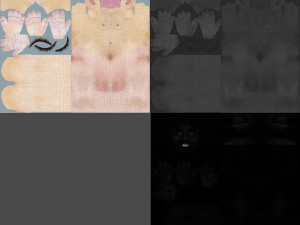 Asian female ii Modelo 3D
