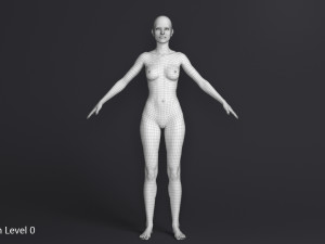 Lara 3D मॉडल