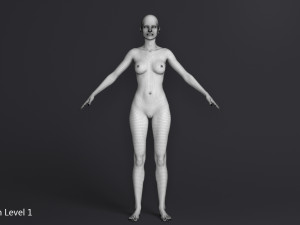 Lara 3D मॉडल