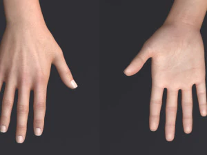 Princesa loira angie manipulada Modelo 3D