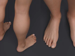 Princesa loira angie manipulada Modelo 3D