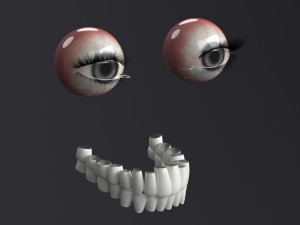 Blond princess angie rigged 3Dモデル