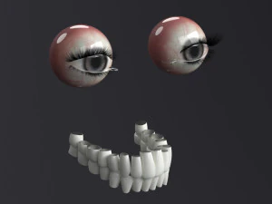 Princesa loira angie manipulada Modelo 3D