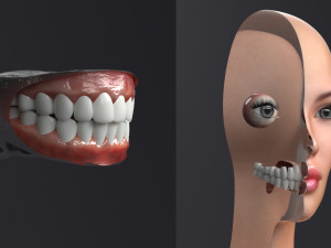 Blond princess angie rigged 3Dモデル