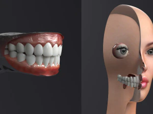 Princesa loira angie manipulada Modelo 3D